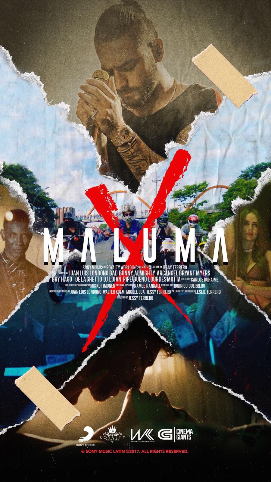 Maluma sorprende a sus fans con su cortometraje «X»